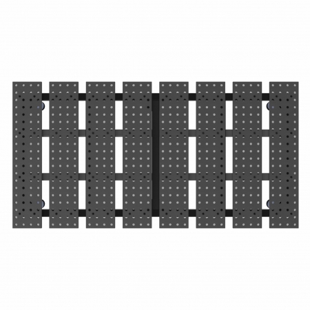 D-16 2D SLOTTED MODULAR WELDING TABLE 1950mm x 1000mm x 750/900