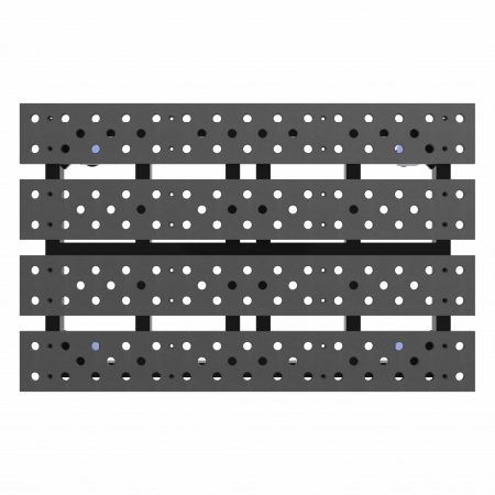 D-28 2D SLOTTED MODULAR WELDING TABLE 1500mm x 950mm x 750/900