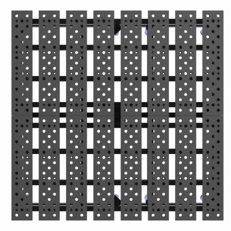 D-28 2D SLOTTED  MODULAR  WELDING TABLE 2000mm x 1950mm x 750/900